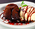 Petit Gateau com Sorvete