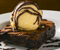 Brownie com Sorvete